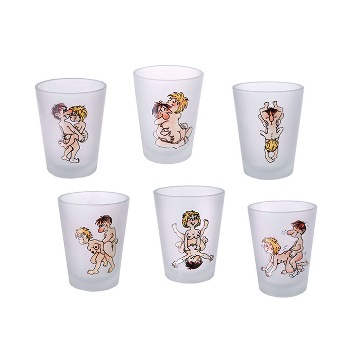 Shotglas Kamasutra 6-pack
